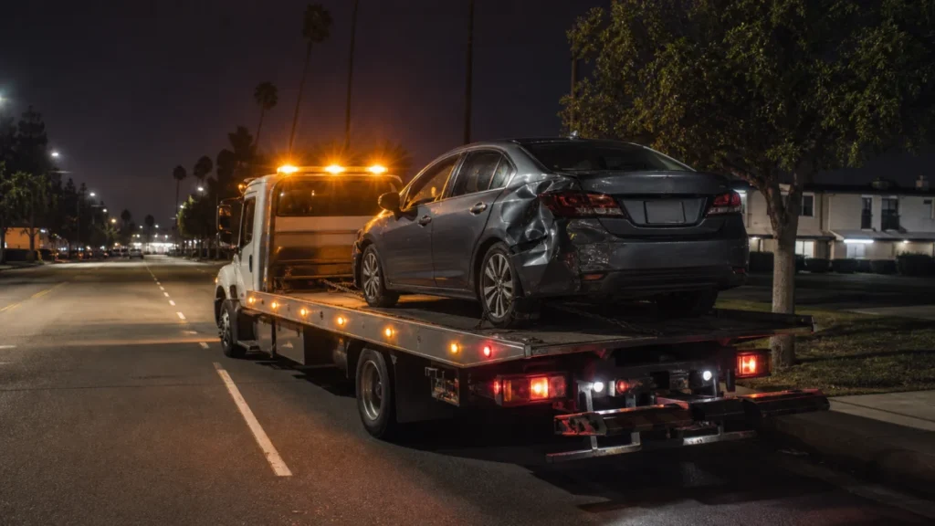 After-Hours Accident Help: 24/7 Free Towing and Online Estimates