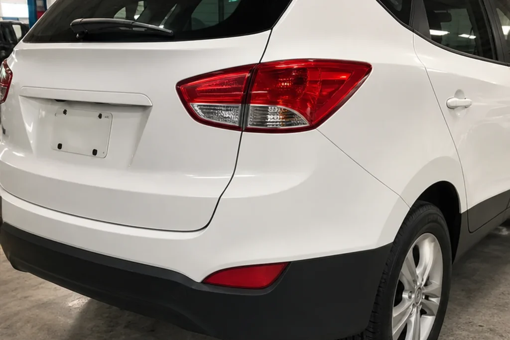 Rear Bumper Repair, after repair