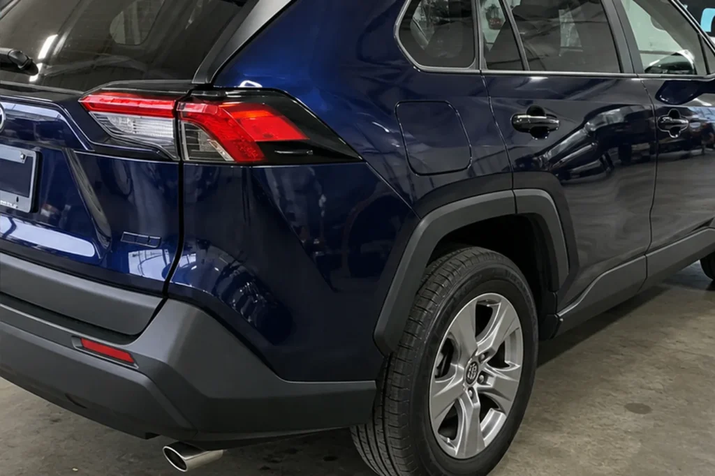 Rear Quarter Collision Repair, after repair