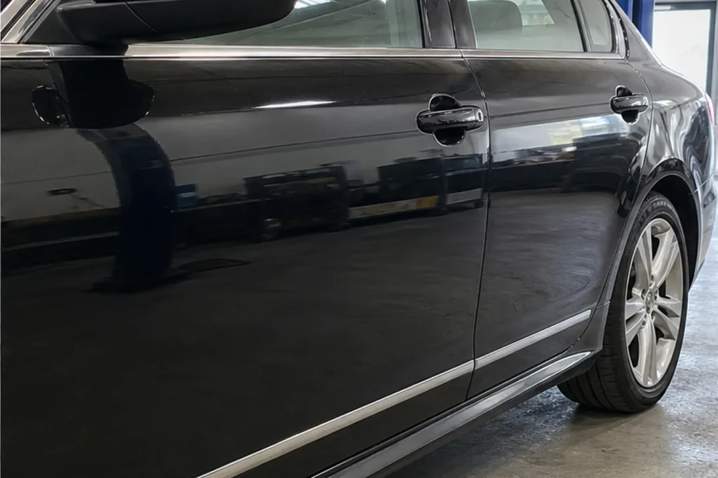 Door Dent Repair, after repair